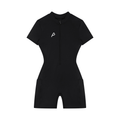 Percepcï Quarter-Zip Short Sleeve Assassin Romper