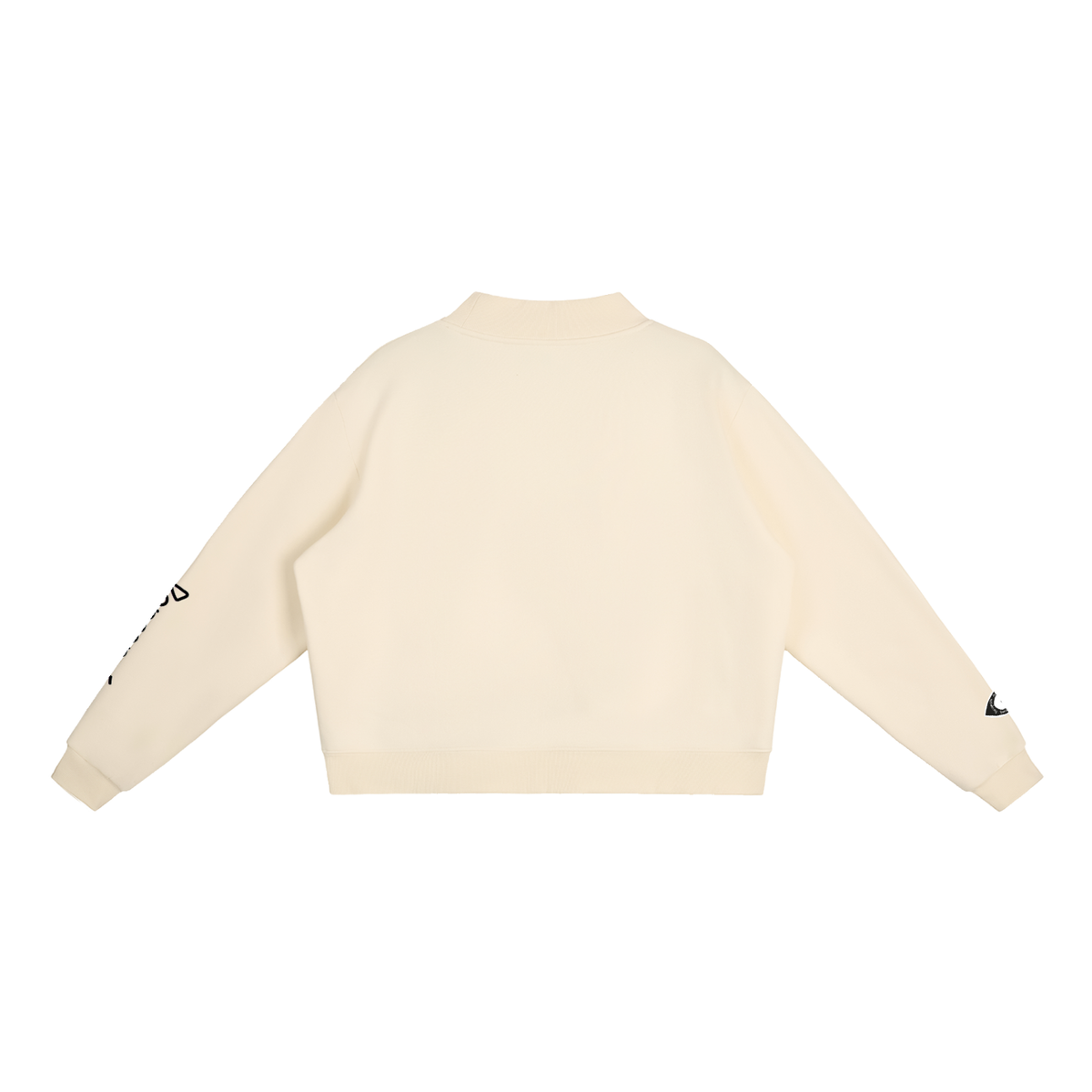 Perçë Women’s Fleece Mock-Neck Crew Sweatshirt