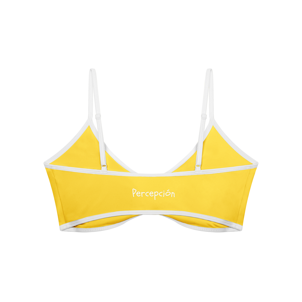 Pion Color Block Medusa V-Neck Sports Bra