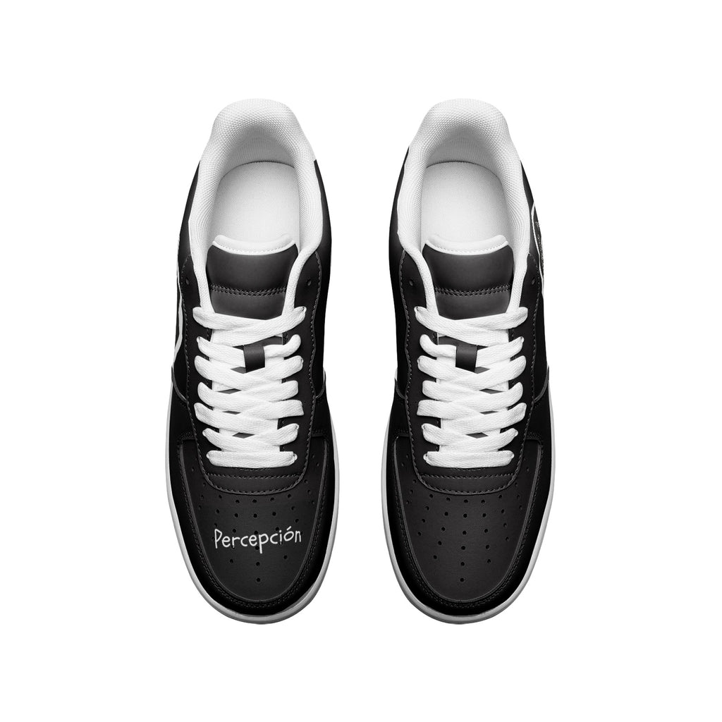 Peezy Low Top Leather Sneakers(Unisex)
