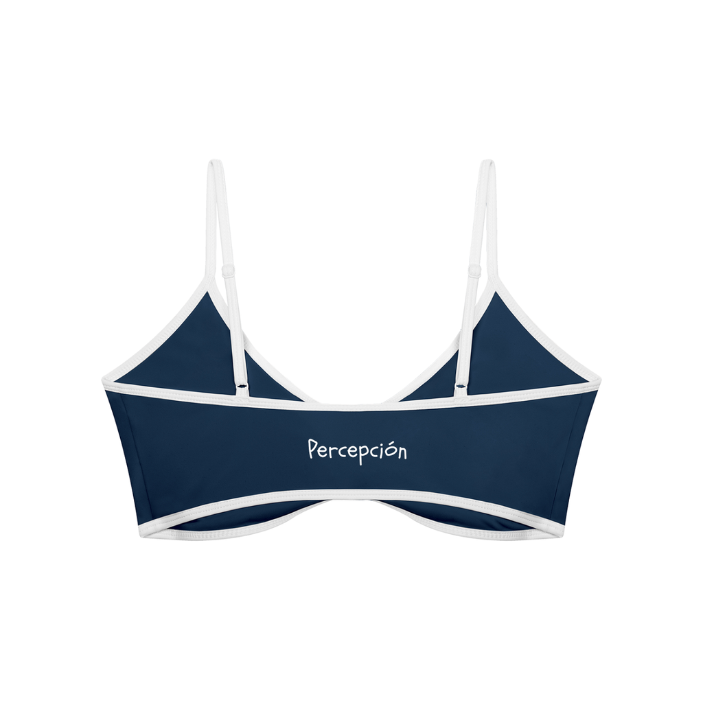 Pion Color Block Medusa V-Neck Sports Bra