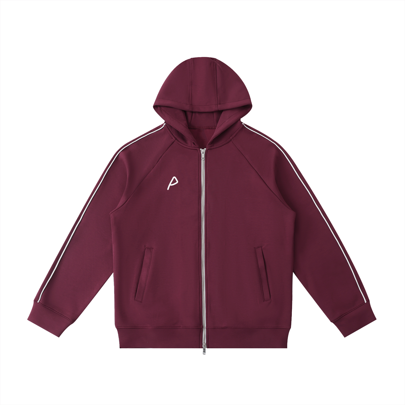 Percepción Heavyweight Sleeve Zip Night Bandit Hoodie
