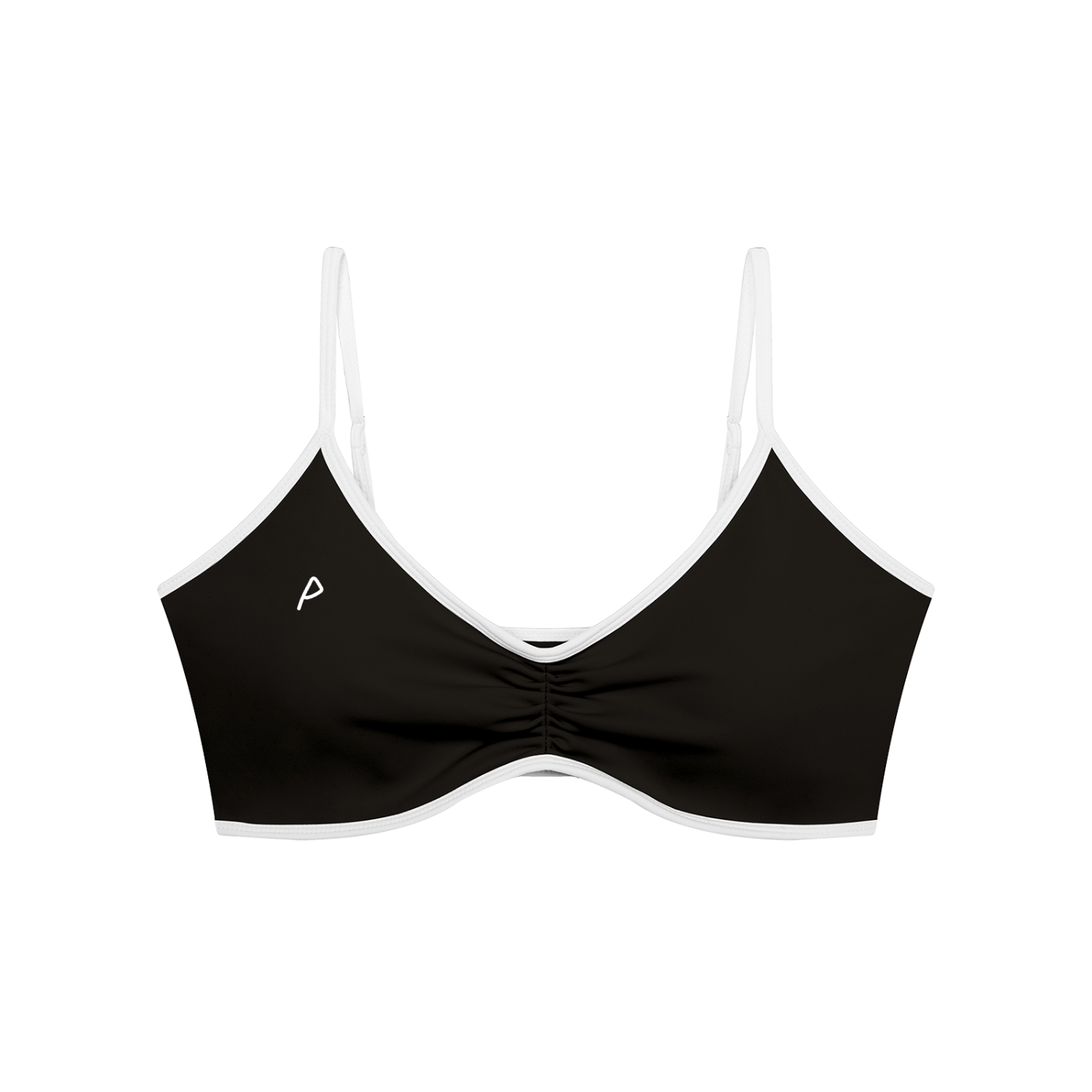 Pion Color Block Medusa V-Neck Sports Bra