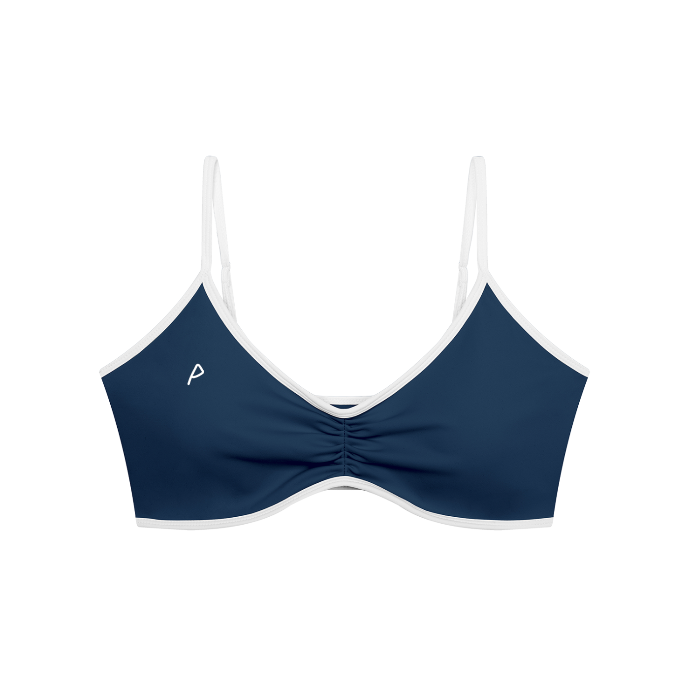 Pion Color Block Medusa V-Neck Sports Bra
