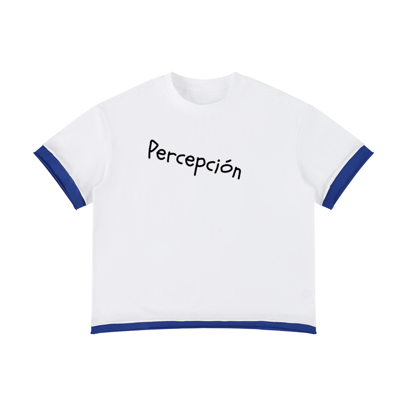 Unisex Boxy Color Block T-Shirt