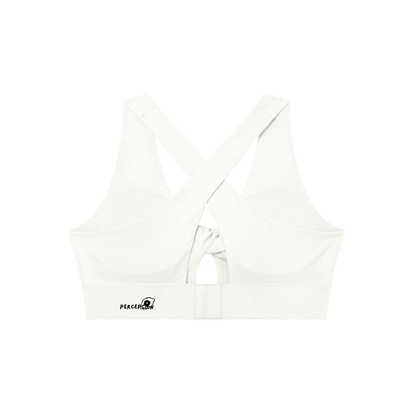 Eye Twist Front V-Neck Sports Bra