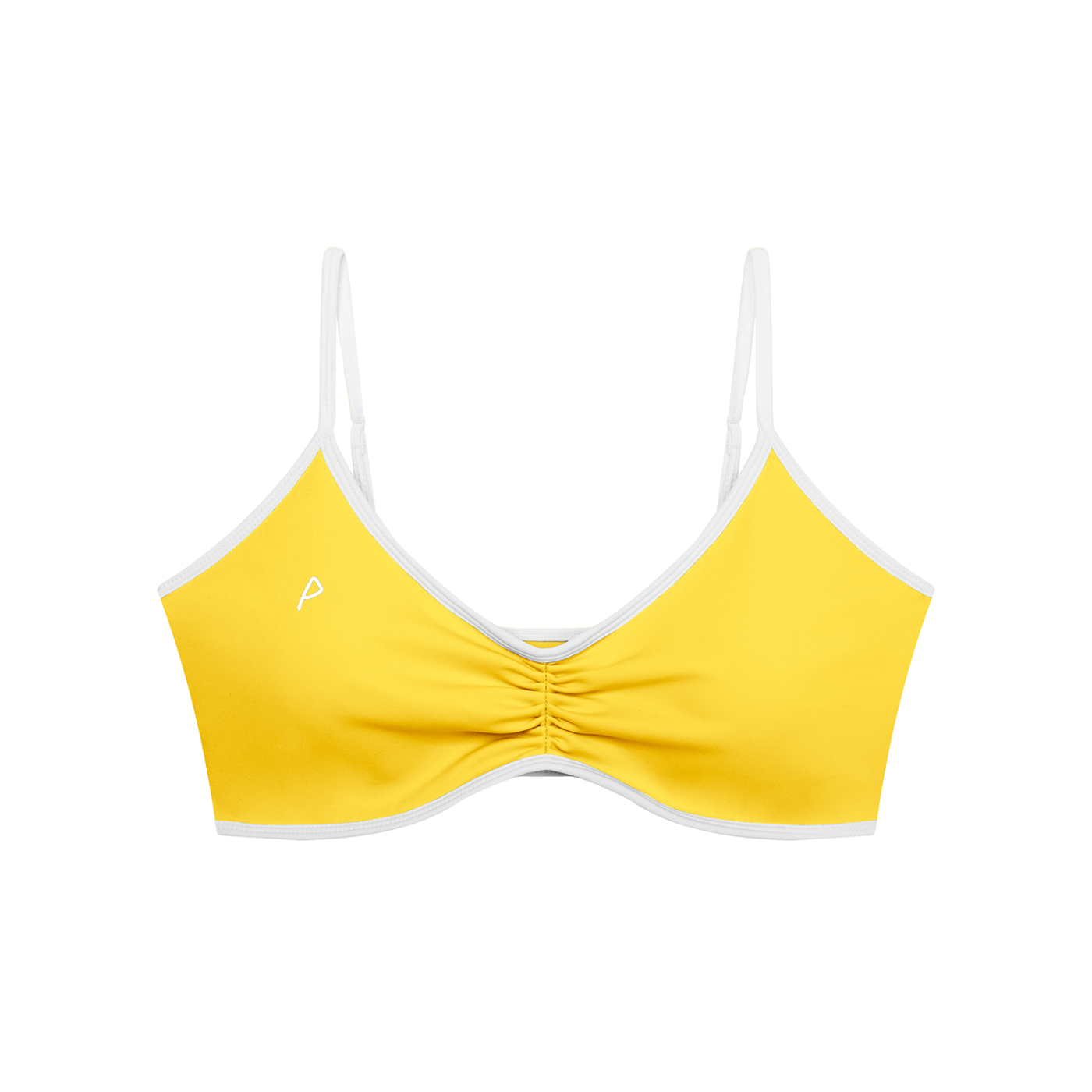 Pion Color Block Medusa V-Neck Sports Bra