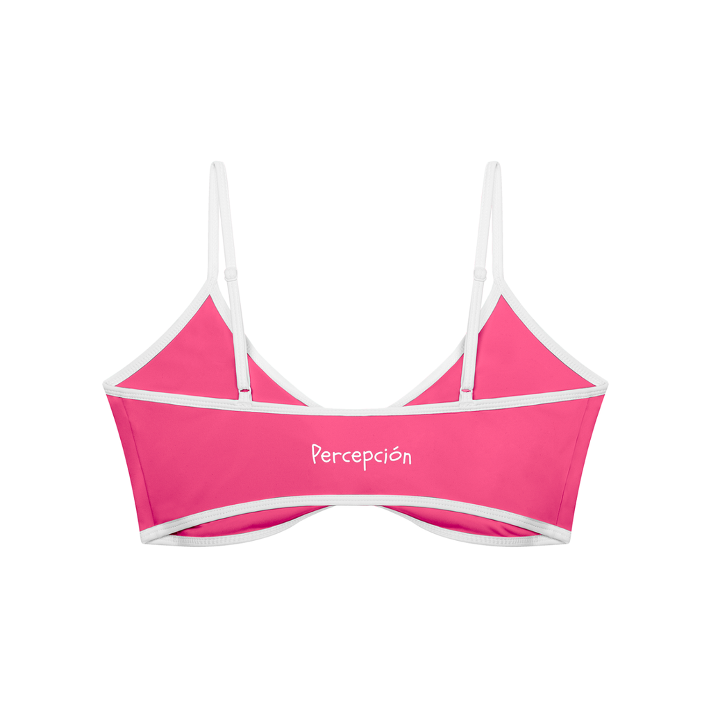 Pion Color Block Medusa V-Neck Sports Bra