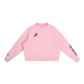 Perçë Women’s Fleece Mock-Neck Crew Sweatshirt