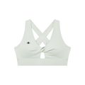 Eye Twist Front V-Neck Sports Bra