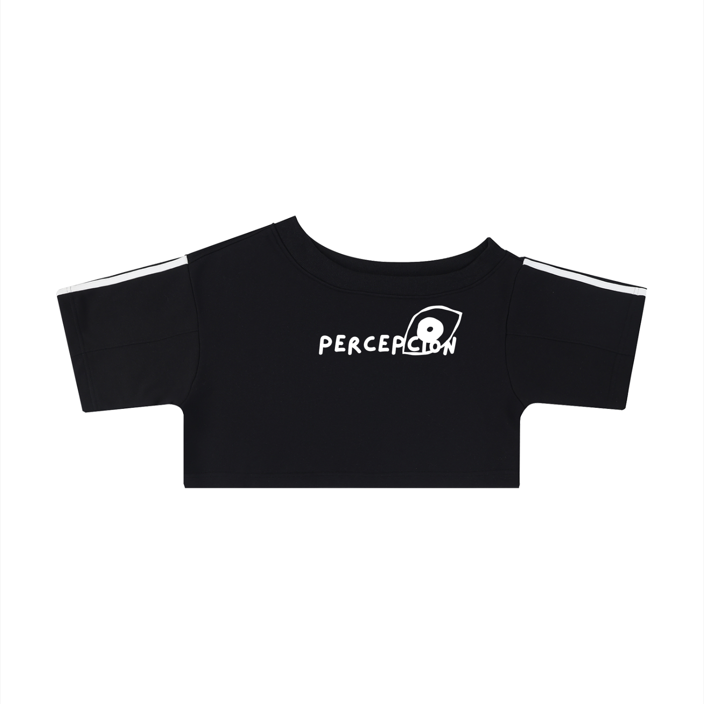 Ioñ Off-the-Shoulder Crop T-Shirt