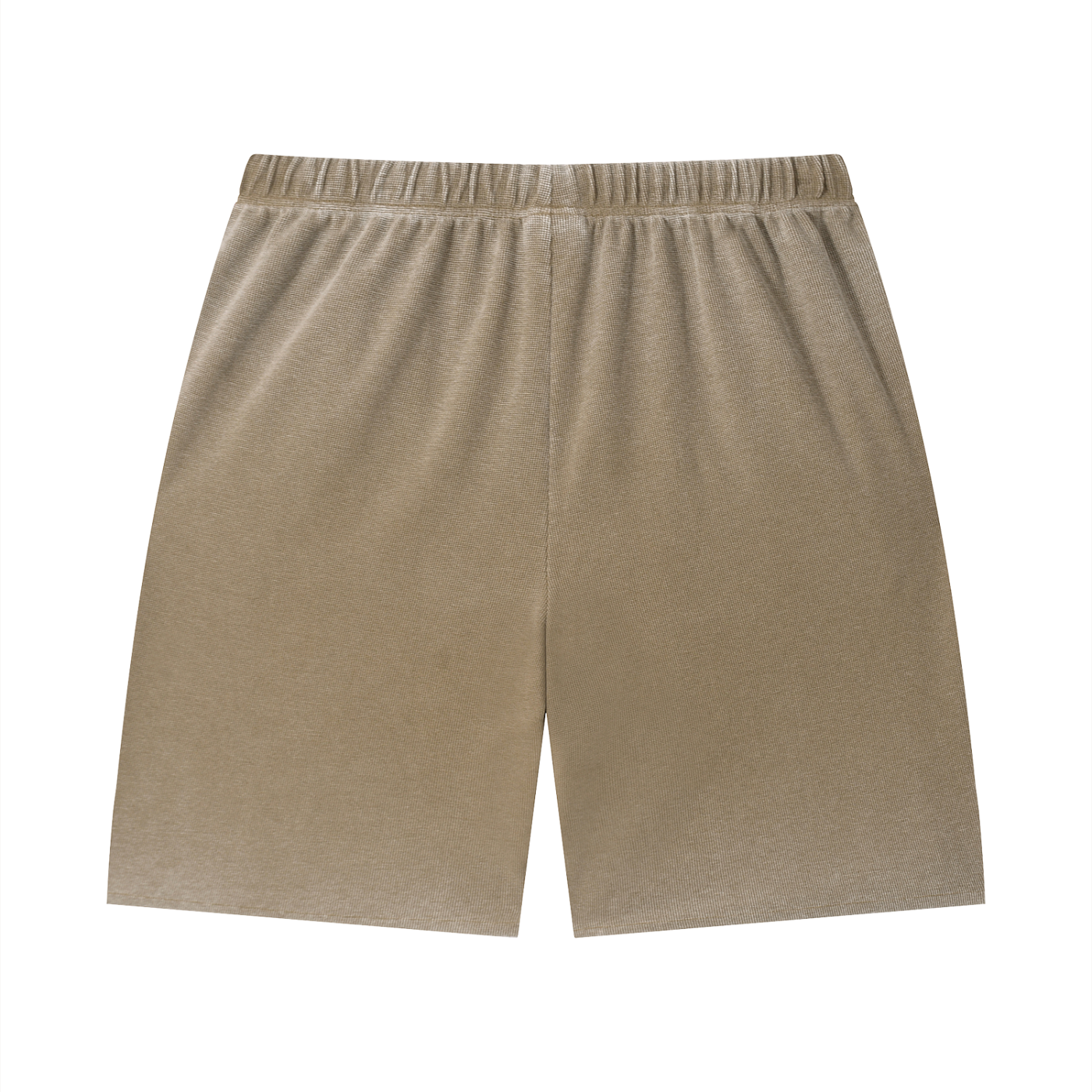 Percepcï Waffle Raw Hem Shorts